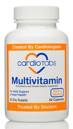 pressure day 3 blood test Daily CardioTabs Multivitamin